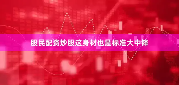 股民配资炒股这身材也是标准大中锋